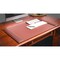 Dacasso Rustic Brown Leather 34" x 20" Side-Rail Desk Pad PR-3201 - alternate 4